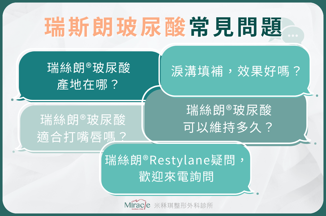 瑞絲朗玻尿酸產地在哪？瑞絲朗玻尿酸淚溝填補，效果好嗎？瑞絲朗玻尿酸嘴唇適合打嗎？瑞絲朗玻尿酸維持多久？
